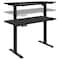 Flash Furniture Black Electric Standing Desk & Office Chair Set BLN-2046512B-BKWH-GG - alternate 6